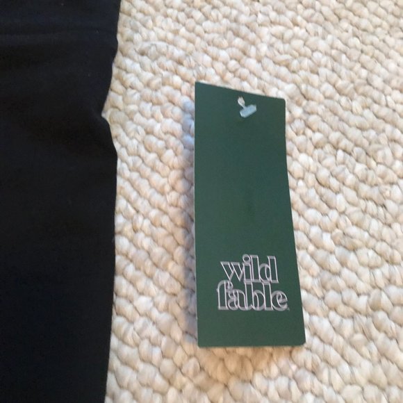 *SOLD* NWT Wild Fable Black Biker Shorts - Picture 2 of 2